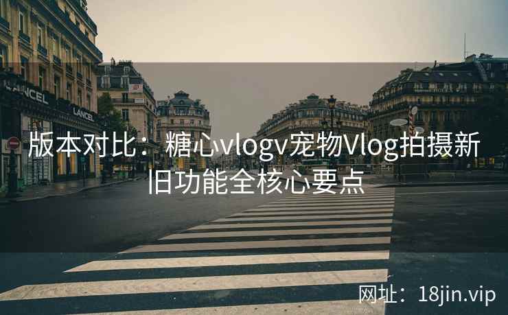 版本对比:糖心vlogv宠物Vlog拍摄新旧功能全核心要点